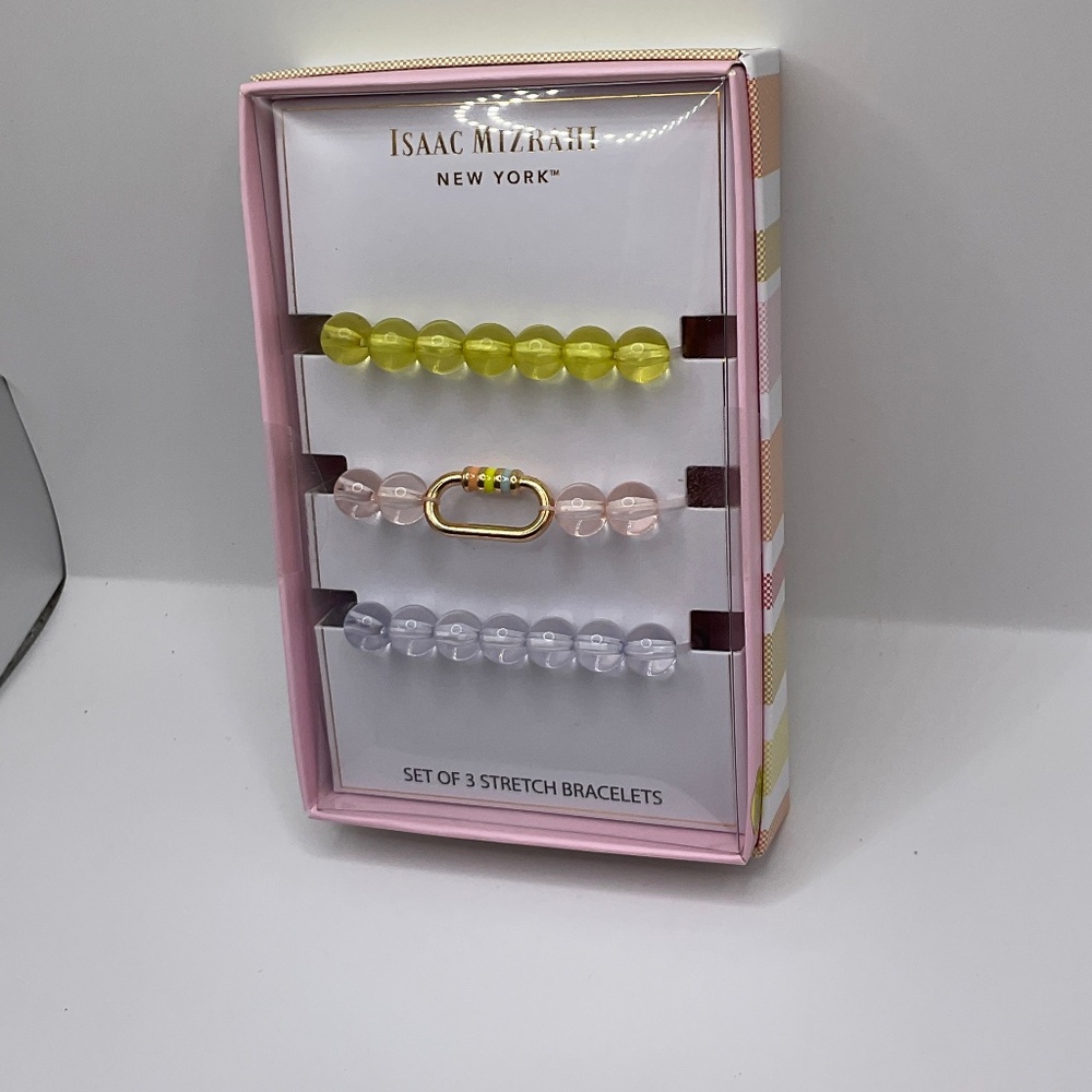 Isaac mizrahi New York stretch bracelets NWT